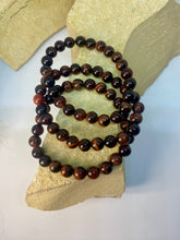 Load image into Gallery viewer, Tigerøje, Okseøje & Falkeøje Armbånd
