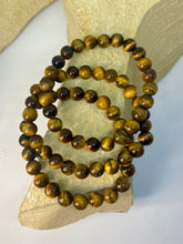 Load image into Gallery viewer, Tigerøje, Okseøje & Falkeøje Armbånd