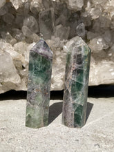 Load image into Gallery viewer, Fluorit Tårne 8 - 9 cm