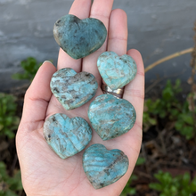 Indlæs billede til gallerivisning Amazonit hjerter