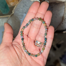 Load image into Gallery viewer, Armbånd i fancy jaspis med 4mm perler