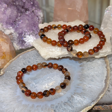Indlæs billede til gallerivisning Armbånd i Madagaskar agat med 8mm perler