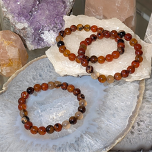Indlæs billede til gallerivisning Armbånd i Madagaskar agat med 8mm perler