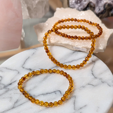 Load image into Gallery viewer, Rav armbånd med 6 mm perler