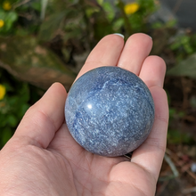 Indlæs billede til gallerivisning Blå kvarts kugler