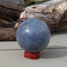 Indlæs billede til gallerivisning Blå kvarts kugler