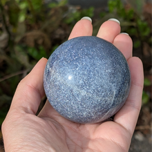 Indlæs billede til gallerivisning Blå kvarts kugler