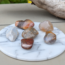 Indlæs billede til gallerivisning Blandet agat lommesten