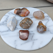 Indlæs billede til gallerivisning Blandet agat lommesten
