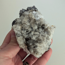 Indlæs billede til gallerivisning Colorshift fluorit med kvarts