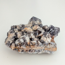 Indlæs billede til gallerivisning Colorshift fluorit med kvarts og galena