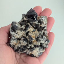 Indlæs billede til gallerivisning Colorshift fluorit med kvarts og galena