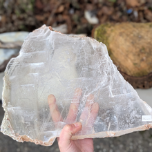 Indlæs billede til gallerivisning Englevinge selenit plade