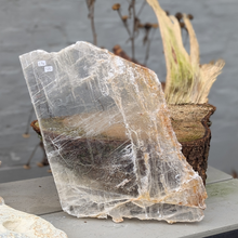 Indlæs billede til gallerivisning Englevinge selenit plade