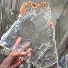 Indlæs billede til gallerivisning Englevinge selenit plade