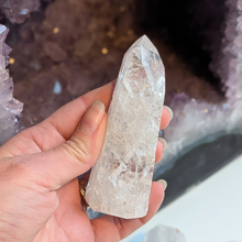 Indlæs billede til gallerivisning Fire and ice bjergkrystal tårne 100-150g