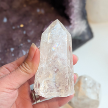 Indlæs billede til gallerivisning Fire and ice bjergkrystal tårne 200-250g