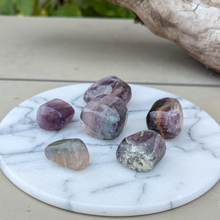 Indlæs billede til gallerivisning Fluorit lommesten