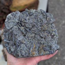 Indlæs billede til gallerivisning Galena med pyrit og calcit