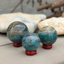 Indlæs billede til gallerivisning Grøn aventurin kugler