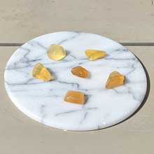 Indlæs billede til gallerivisning Gul fluorit lommesten