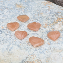 Indlæs billede til gallerivisning Honning calcit hjerter