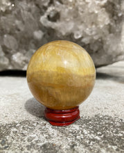 Indlæs billede til gallerivisning Gul Fluorit Kugle