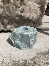 Indlæs billede til gallerivisning Grøn Aventurin Fyrfadsstage