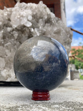 Load image into Gallery viewer, Dumortierit Kvartskugle