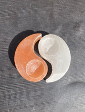 Indlæs billede til gallerivisning Selenit & Alabast Fyrfadsstage