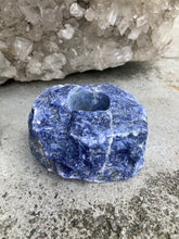 Indlæs billede til gallerivisning Sodalit Fyrfadsstage