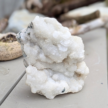 Indlæs billede til gallerivisning Kvarts med træ agat og apophyllit