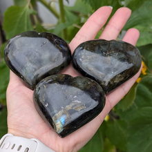 Indlæs billede til gallerivisning Labradorit hjerter