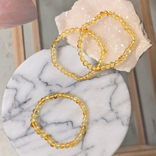 Indlæs billede til gallerivisning Lys rav armbånd