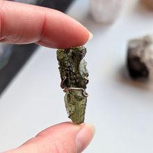 Indlæs billede til gallerivisning Moldavit vedhæng