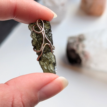 Indlæs billede til gallerivisning Moldavit vedhæng