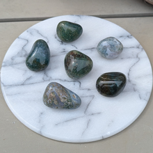 Indlæs billede til gallerivisning Mosagat lommesten