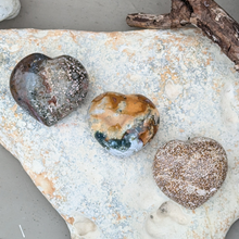 Load image into Gallery viewer, Ocean jaspis hjerter