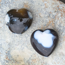 Indlæs billede til gallerivisning Orca agat hjerter