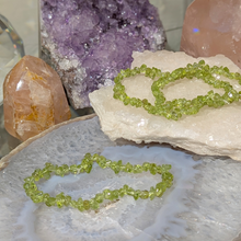 Indlæs billede til gallerivisning Chip armbånd i peridot