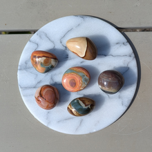 Indlæs billede til gallerivisning Polychrome jaspis lommesten