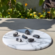 Indlæs billede til gallerivisning Sort turmalin lommesten