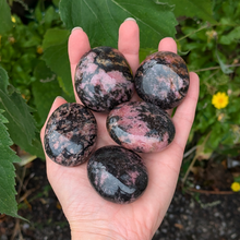 Indlæs billede til gallerivisning Rhodonit palmstones