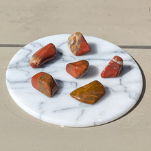 Indlæs billede til gallerivisning Rød/ gul jaspis lommesten