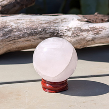 Load image into Gallery viewer, Rosakvarts kugler