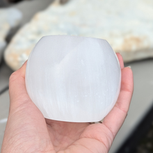 Indlæs billede til gallerivisning Selenit Fyrfadsstage