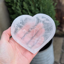 Indlæs billede til gallerivisning Selenit hjerte skål