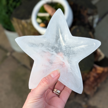Indlæs billede til gallerivisning Selenit stjerne skål