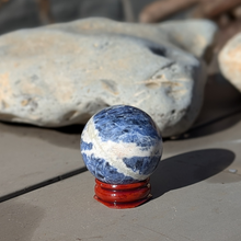 Indlæs billede til gallerivisning Sodalit kugler