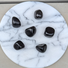 Indlæs billede til gallerivisning Sort Obsidian Lommesten